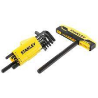 Набір з деcяти шестигранних метричних ключів HEX GRIP STANLEY 0-89-904