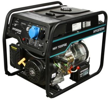 Газовый (Бензиновый) генератор Hyundai HHY 7020FGE