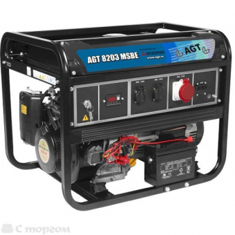 Бензиновый генератор AGT 8203 MSB