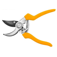 Секатор GRUNTEK Gerfalke жовтий 210 мм з наковаленкою (295108226)