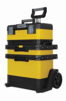 Ящик металлопластмассовий Rolling Workshop, розміри 568x730x389 мм, на колесах STANLEY 1-95-621