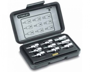 Набір головок торцевих 1/2 торкс Т20-Т60, з дев’яти предметів STANLEY 1-89-098