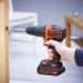 Аккумуляторная ударная дрель-шуруповёрт Black&Decker BDCHD18KB
