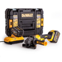 Аккумуляторная угловая шлифмашина DeWALT DCG414T2