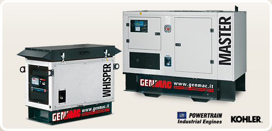 Газовый генератор Genmac Whisper RG10000KSA