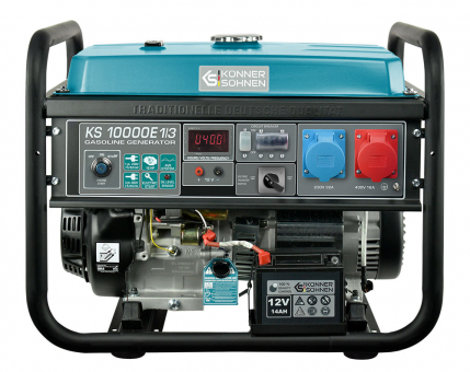 Бензиновий генератор Konner&Sohnen KS 10000E 1/3