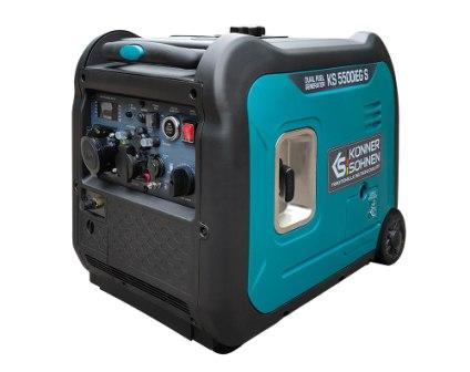 Інверторний газобензиновий генератор Konner&Sohnen KS 5500iEG S