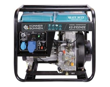 Дизельный генератор Konner&Sohnen KS 6102HDE